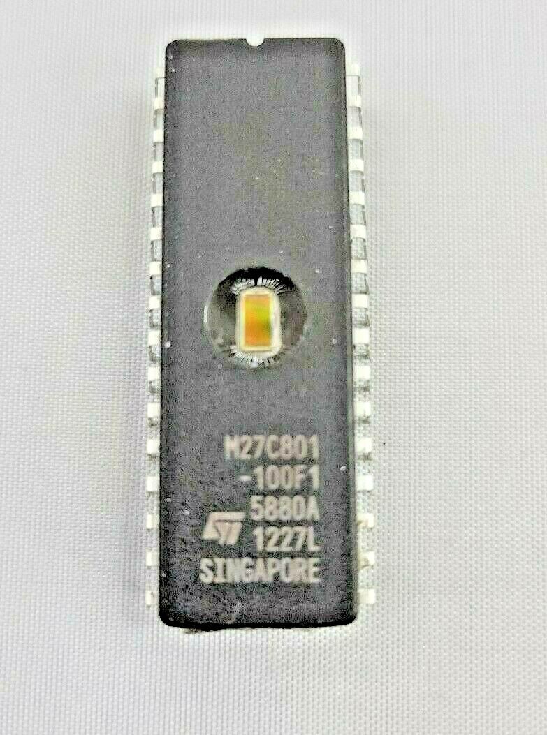 UV EPROM IC ST CDIP-32 M27C801-100F1 M27C801-100FI 