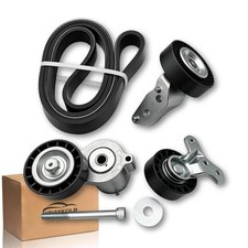 Serpentine Belt Kit Tensioner Idler VW Golf Jetta Rabbit Bora Audi TT 2005-2014 picture