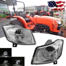 Pair LED Left & Right Front Headlights For Kubota L4600 L4701 L4708 TC422-30016 picture