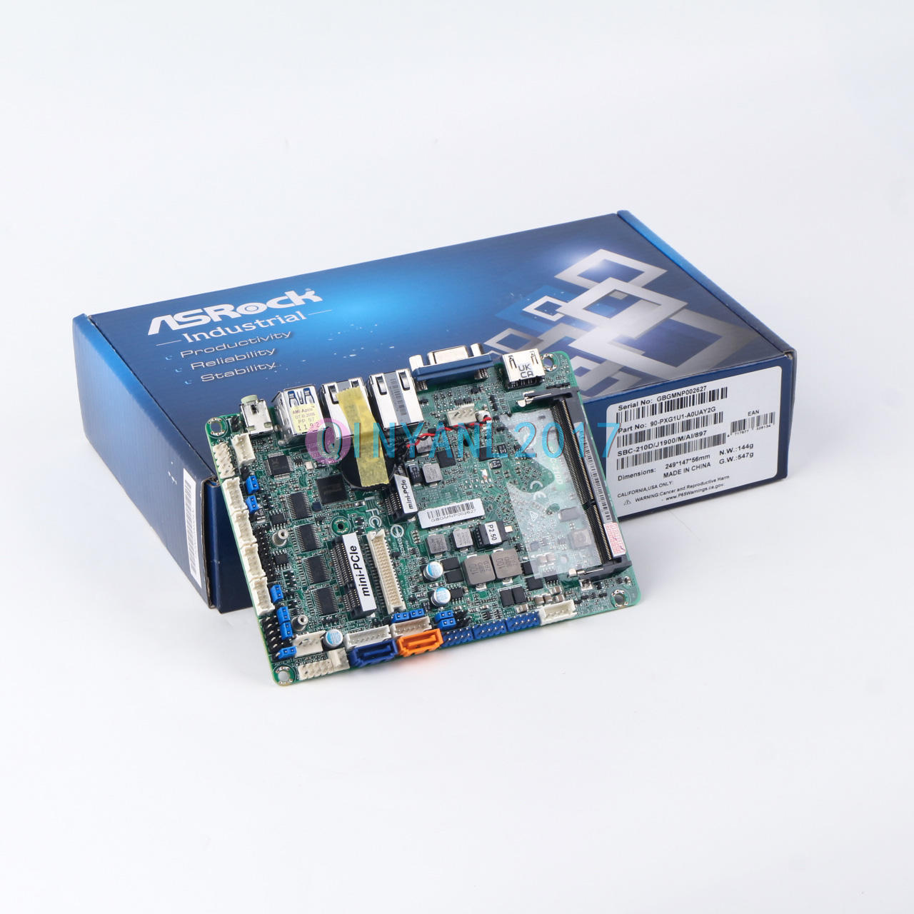 1Pcs NEW ASRock SBC-210D Industrial motherboard