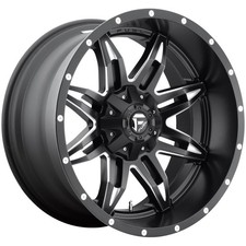 LETHAL 20X10 6X135/5.5 4.56-24mm MATTE BLACK MILLED - D56720009845 picture