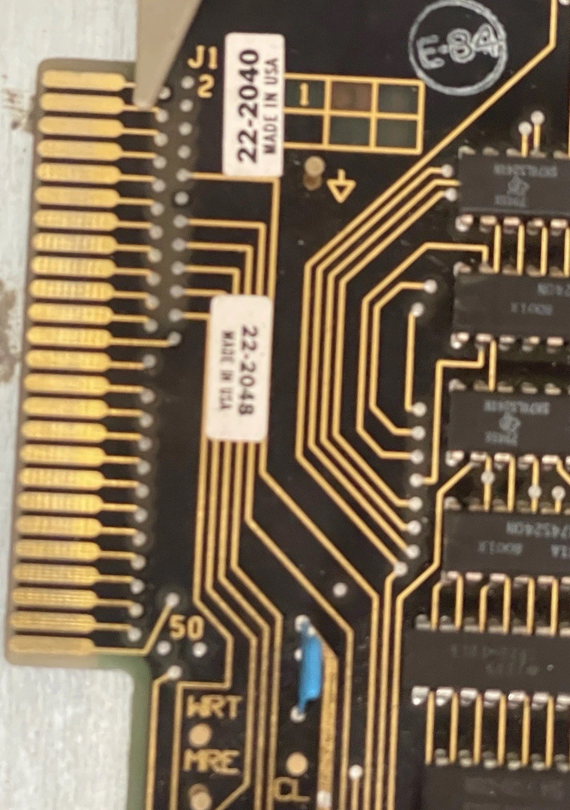Vintage HP 12747-60001 128KB Memory Board 12747A HP 1000 Minicomputer Untested