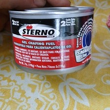 7 cans. Sterno Gel Chafing Fuel Cans. 2 Hour Burn Time. 7 oz. camping. cooking. picture