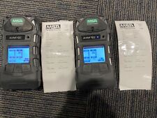 MSA Altair 5X Gas Detector Bundle 2 units w/ sampling line, probe, charger picture