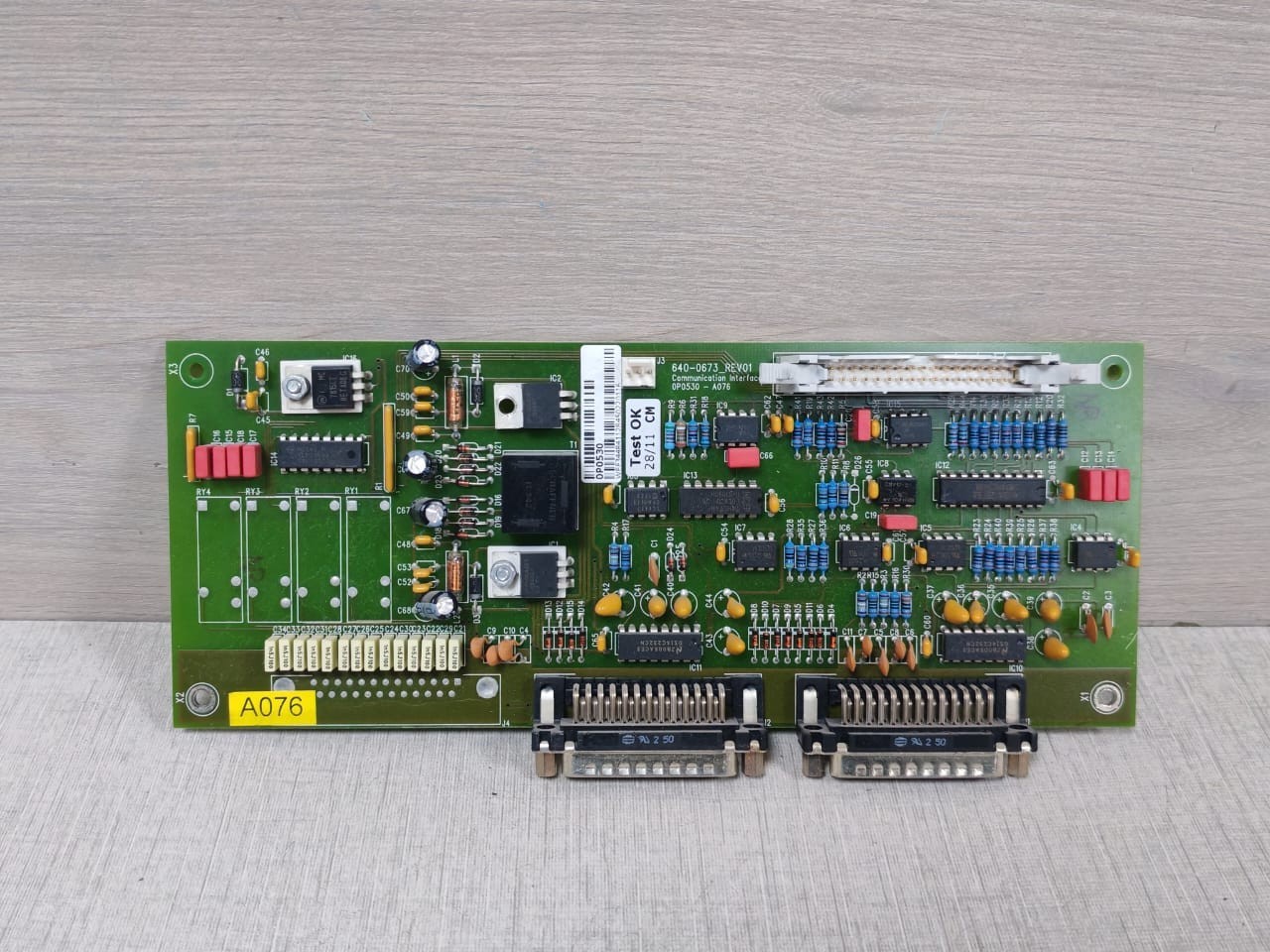 GUTOR 0P0530-A076 COMMUNICATION INTERFACE 640-0673_REV.01 GUTOR 0P0530-A076 COMMUNICATION INTERFACE 640-0673_REV.01