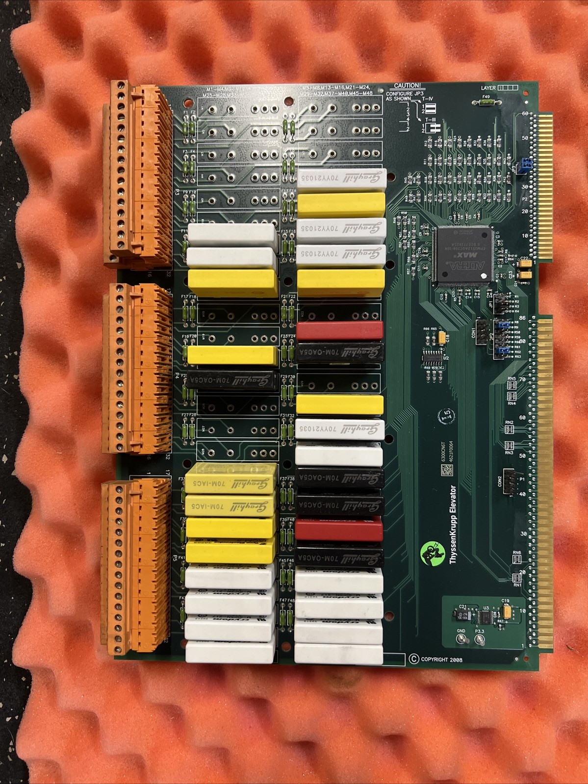THYSSENKRUPP / DOVER ELEVATOR ELEVATOR BOARD  # 6300CN6