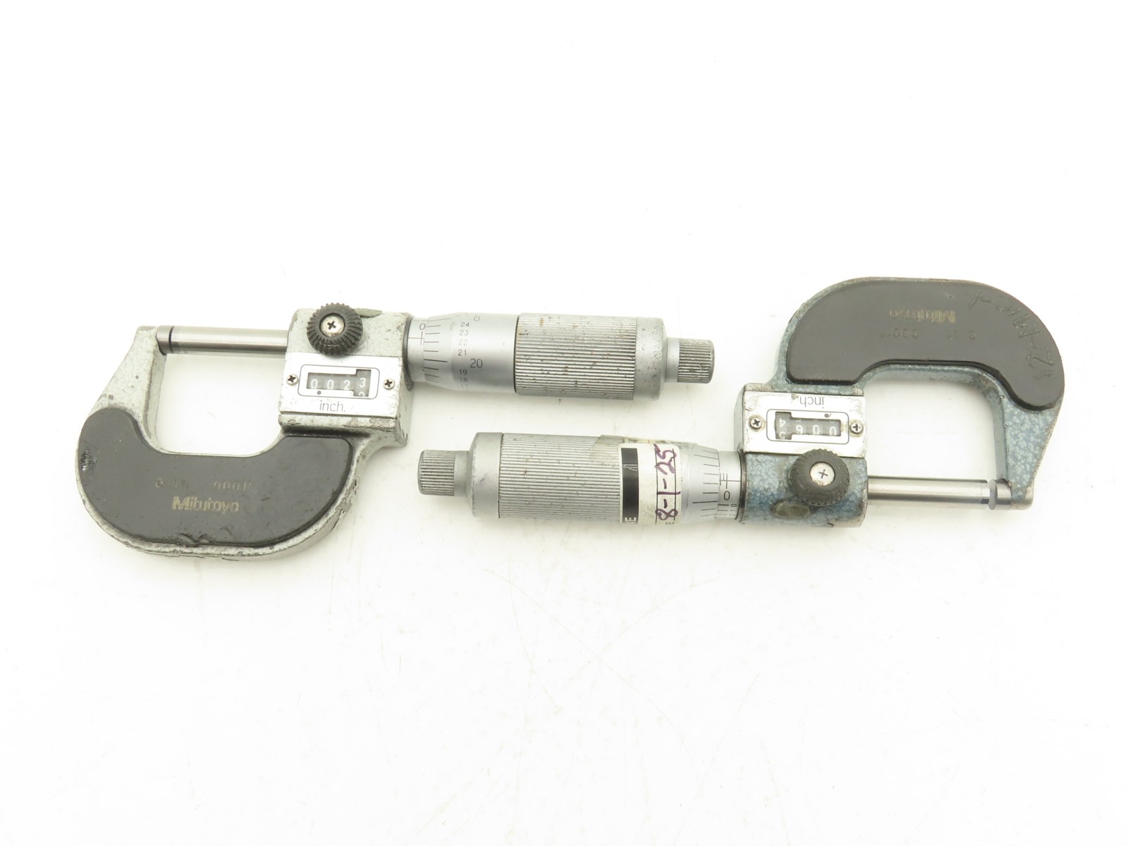 Mitutoyo 193-211 Mechanical Digit Counter Micrometer 0-1 Mitutoyo 193-211 Mechanical Digit Counter Micrometer 0-1