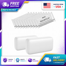 10 Pack White Seal Putty, Waterproof Duct Sealant Clay, Moldable Repair Sealing picture