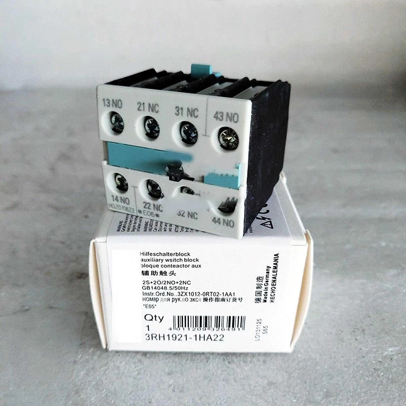 3RH1921-1HA22 1PCS New Siemens 3RH1921-1HA22 Auxiliary Contact Deliver quickly 3RH1921-1HA22 1PCS New Siemens 3RH1921-1HA22 Auxiliary Contact Deliver quickly