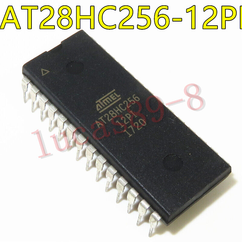 1PCS AT28HC256-12PI 28HC256 32K x 8 CMOS HI-SPEED EEPROM DIP28