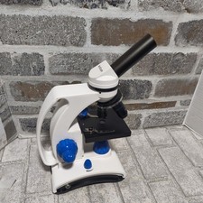 AmScope M162C-2L-PB10 40x-1000x Dual Light Glass Monocular Student Microscope picture
