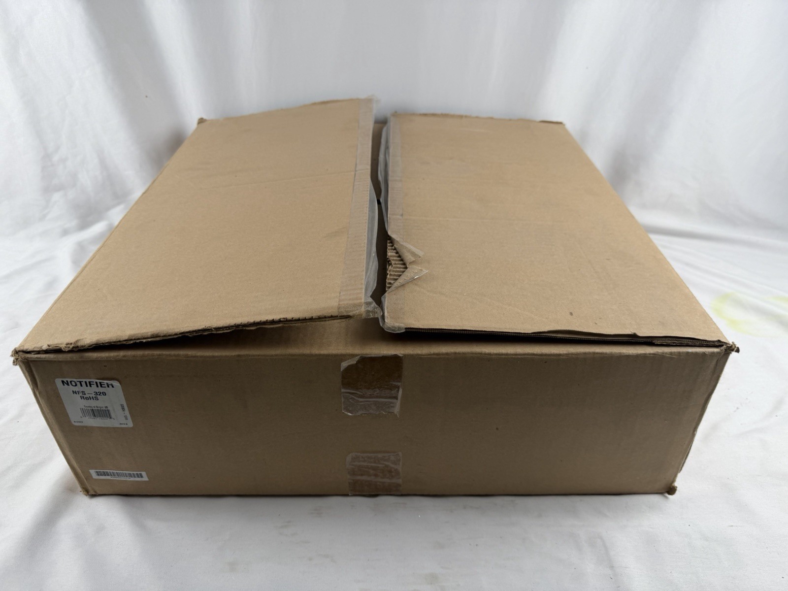 Notifier NFS-320 Honeywell Fire Alarm Control Panel Enclosure Empty Cabinet Nice Notifier NFS-320 Honeywell Fire Alarm Control Panel Enclosure Empty Cabinet Nice