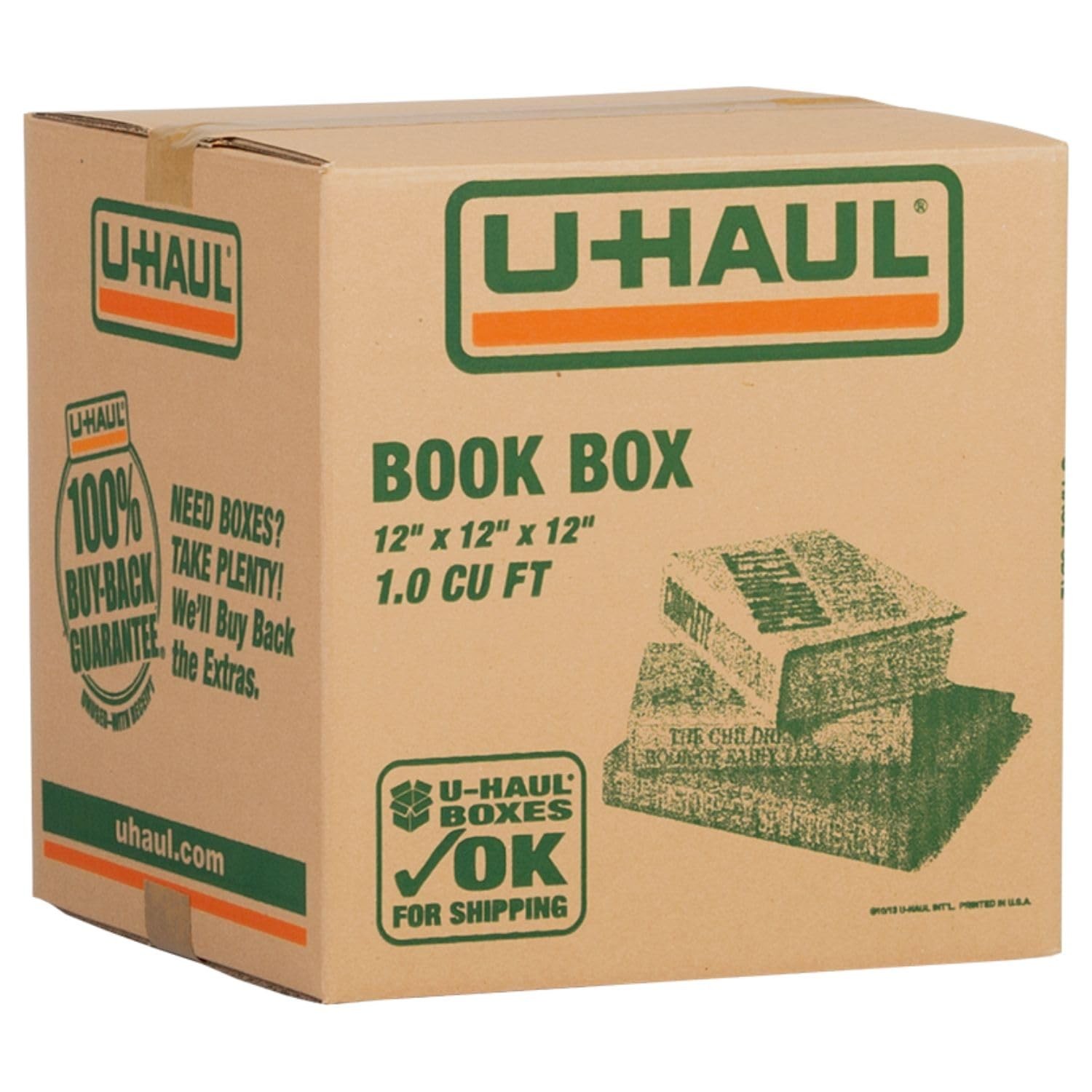 U-Haul 11-Piece Book Box Kit - 10 Boxes 12 U-Haul 11-Piece Book Box Kit - 10 Boxes 12