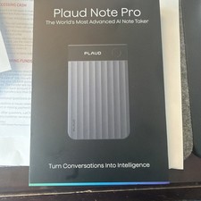 Plaud Note Pro Empowered AI Voice Recorder Magnetic Case in Black PN0300 picture