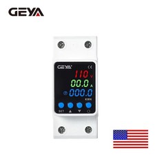 GEYA GPS6 Digital Display Voltage Current KWH Protector Protect 2Pole 63A 110V picture