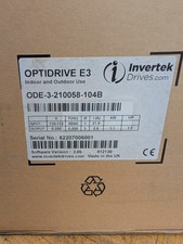 Invertek OptiDrive E3 1.5 HP VFD Motor Drive NEMA 4X ODE-3-210058-104B picture