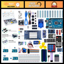Complete Arduino Mega 2560 R3 Starter Kit with Tutorials & Accessories - DIY Ele picture