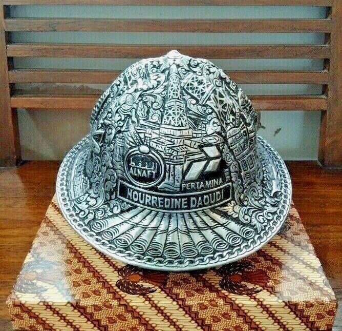 Engraved Aluminum Hard Hat - Carved Aluminum Hard Hat - Custom Engraved hard had Engraved Aluminum Hard Hat - Carved Aluminum Hard Hat - Custom Engraved hard had