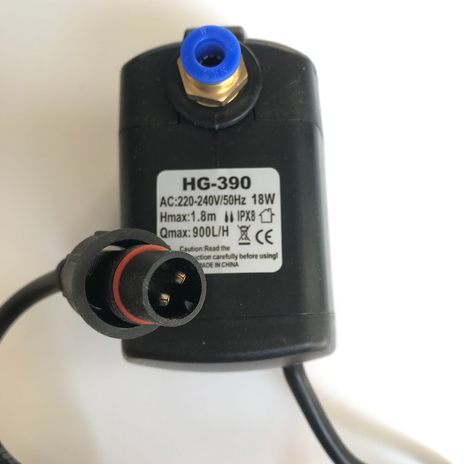 Qty:1X Water Pump XD-18 CNHW HG-410 Spray Fan Water Pump Bk-1800 HG-390