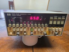 HP 8112A 50MHz Pulse Generator E12 Error AS-IS Parts Repair picture