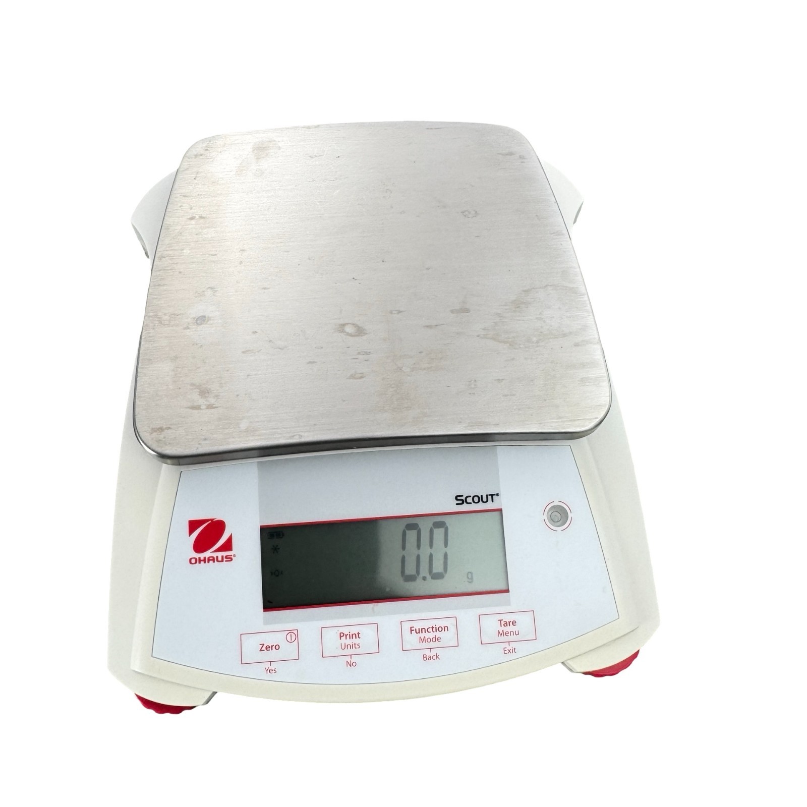 OHAUS Scout SPX2201 Digital Precision Balance Scale 2200g x 0.1g Tested N OHAUS Scout SPX2201 Digital Precision Balance Scale 2200g x 0.1g Tested N
