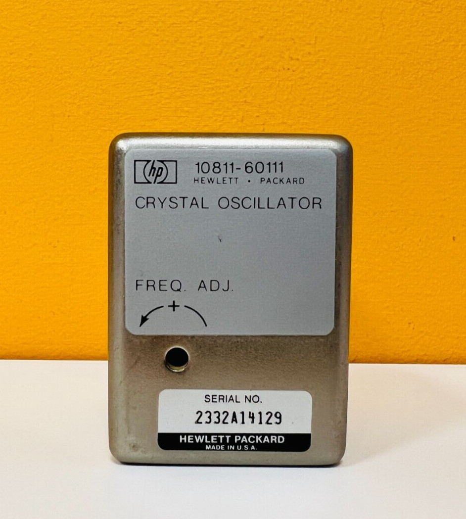 HP Agilent 10811-60111 10.000 MHz, Precision Crystal Oscillator. Tested HP Agilent 10811-60111 10.000 MHz, Precision Crystal Oscillator. Tested