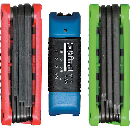 Eklind 25024 3 Piece Metric/Sae Fold-Up Hex Key Set, 25024 Eklind 25024 3 Piece Metric/Sae Fold-Up Hex Key Set, 25024
