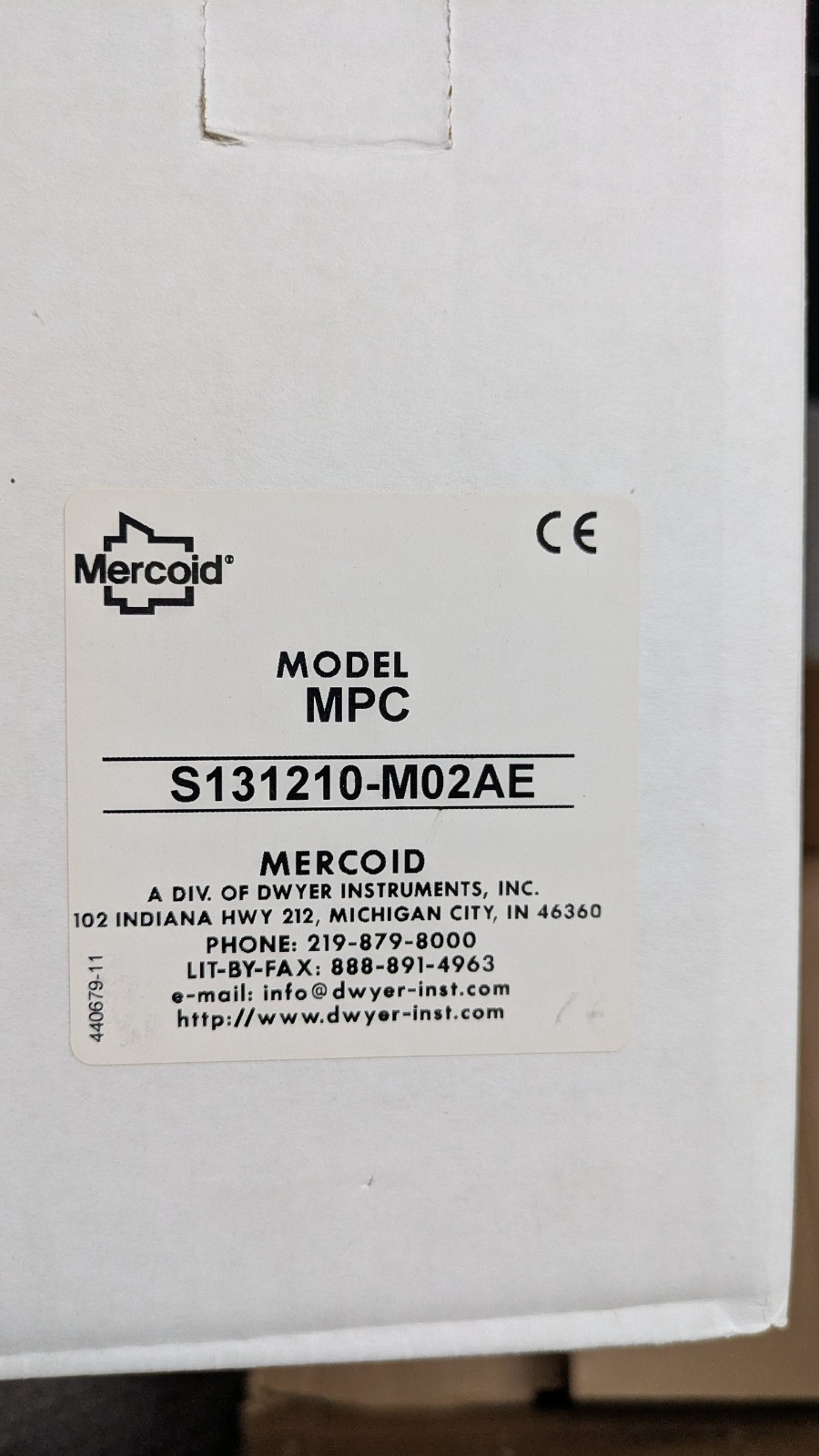 NEW Mercoid MPC Pump Controller 