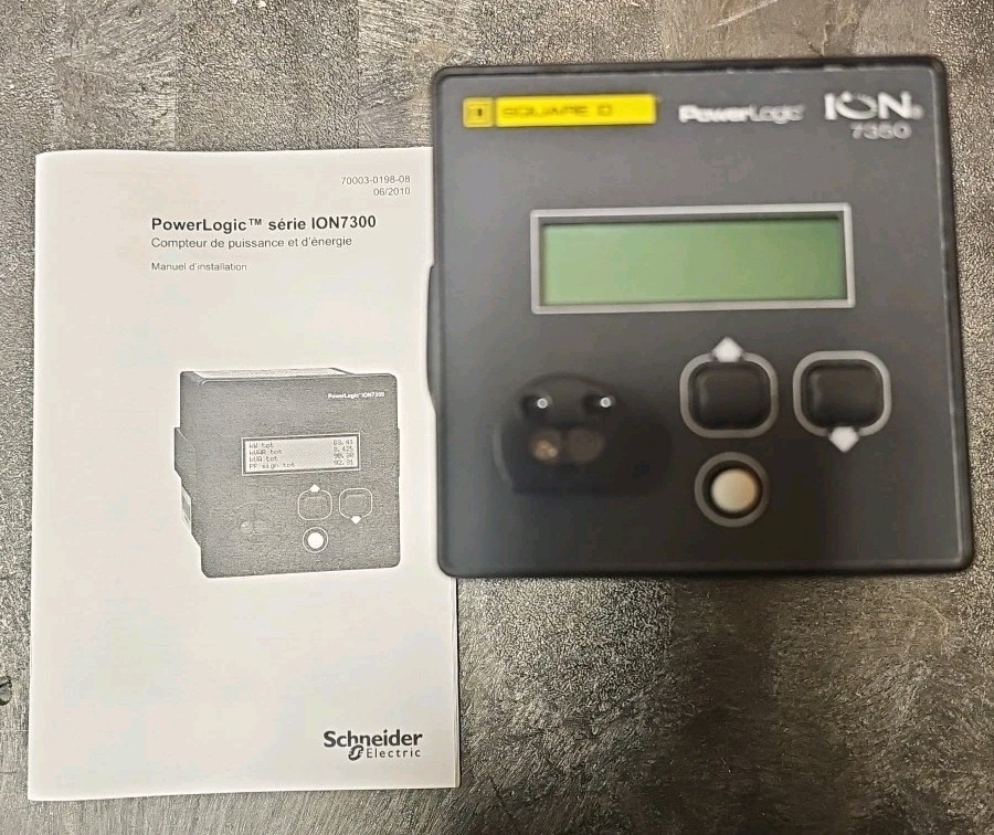 Schneider Electric PowerLogic ION7350 Power & Energy Meter P7350A0B0B0E0A0A Schneider Electric PowerLogic ION7350 Power & Energy Meter P7350A0B0B0E0A0A