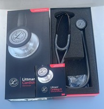 3M Littmann Cardiology IV Stethoscope, 6165, Black-Grey 27