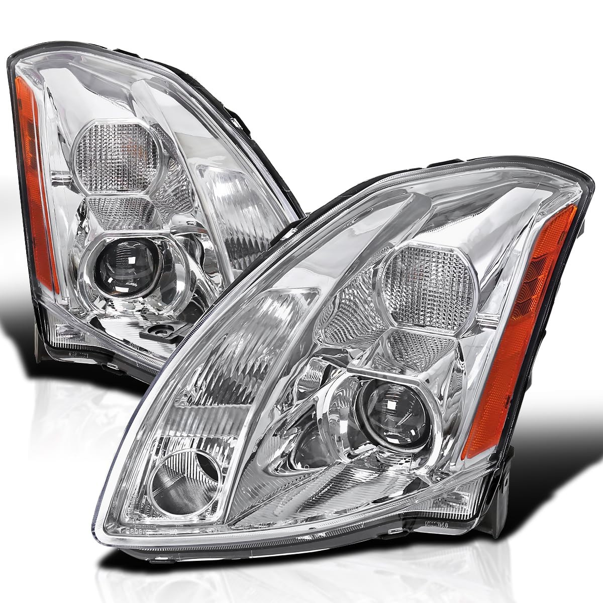 Chrome Projector Headlights Chrome Projector Headlights