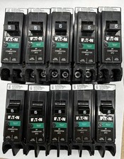 10PCS Eaton BRP115AF 15A 1 Pole 120V Combination AFCI Plug-On Neutral Breaker picture