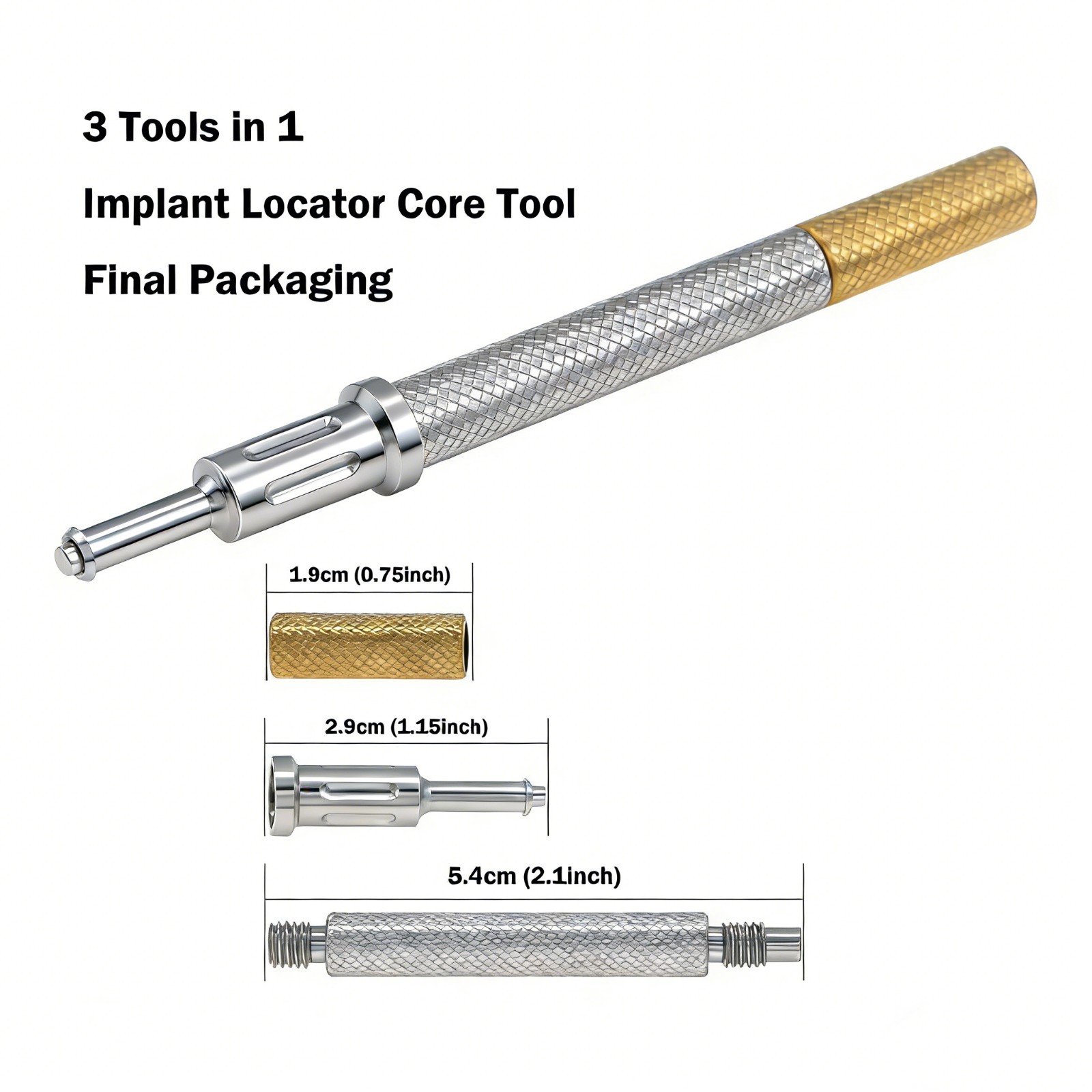 US Dental Locator Overdenture Abutments Retention Caps Zest Locator Core Tool US Dental Locator Overdenture Abutments Retention Caps Zest Locator Core Tool