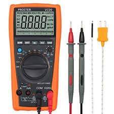Proster Auto-Ranging Digital Multimeter 6000 Counts and 2000uF Digital Multim... picture