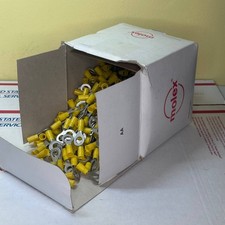 Box of 500: Molex Ring Terminal Crimp Lugs for #10-12 AWG Wire 5/16 M8 Bolt/Stud picture