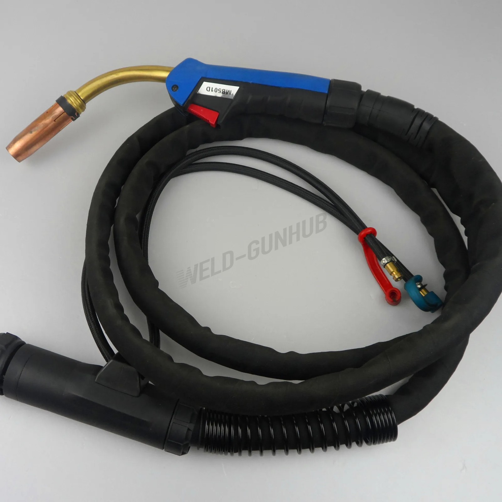 16ft 10ft 500A MB 501D Binzel Mig Torch Gun Water Cooled Euro Connector 030-045