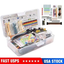 Electronics Component Basic Kit with 830 tie-points Breadboard Resist for UNO R3 picture