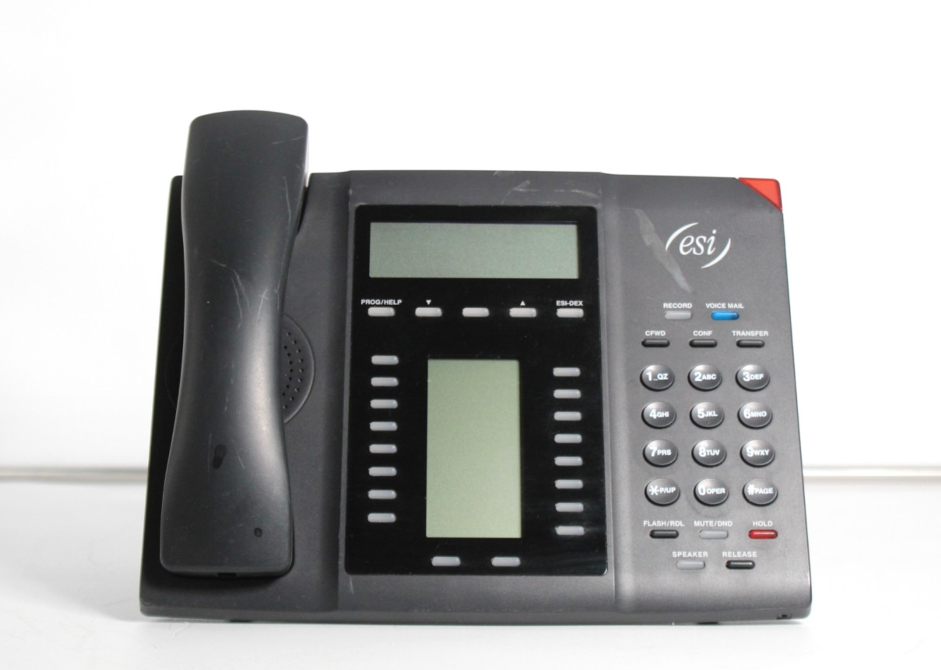 Lot of 10 ESI 60D ABP Digital Phones w/ Handsets & Stands Lot of 10 ESI 60D ABP Digital Phones w/ Handsets & Stands
