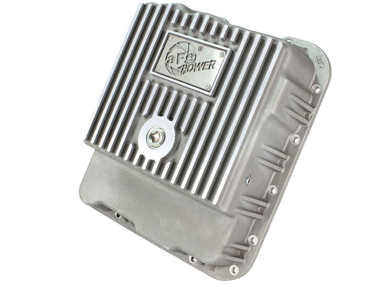Open Box aFe POWER Street Series Transmission Pan Raw w/ Machined Fins GM Trucks Open Box aFe POWER Street Series Transmission Pan Raw w/ Machined Fins GM Trucks