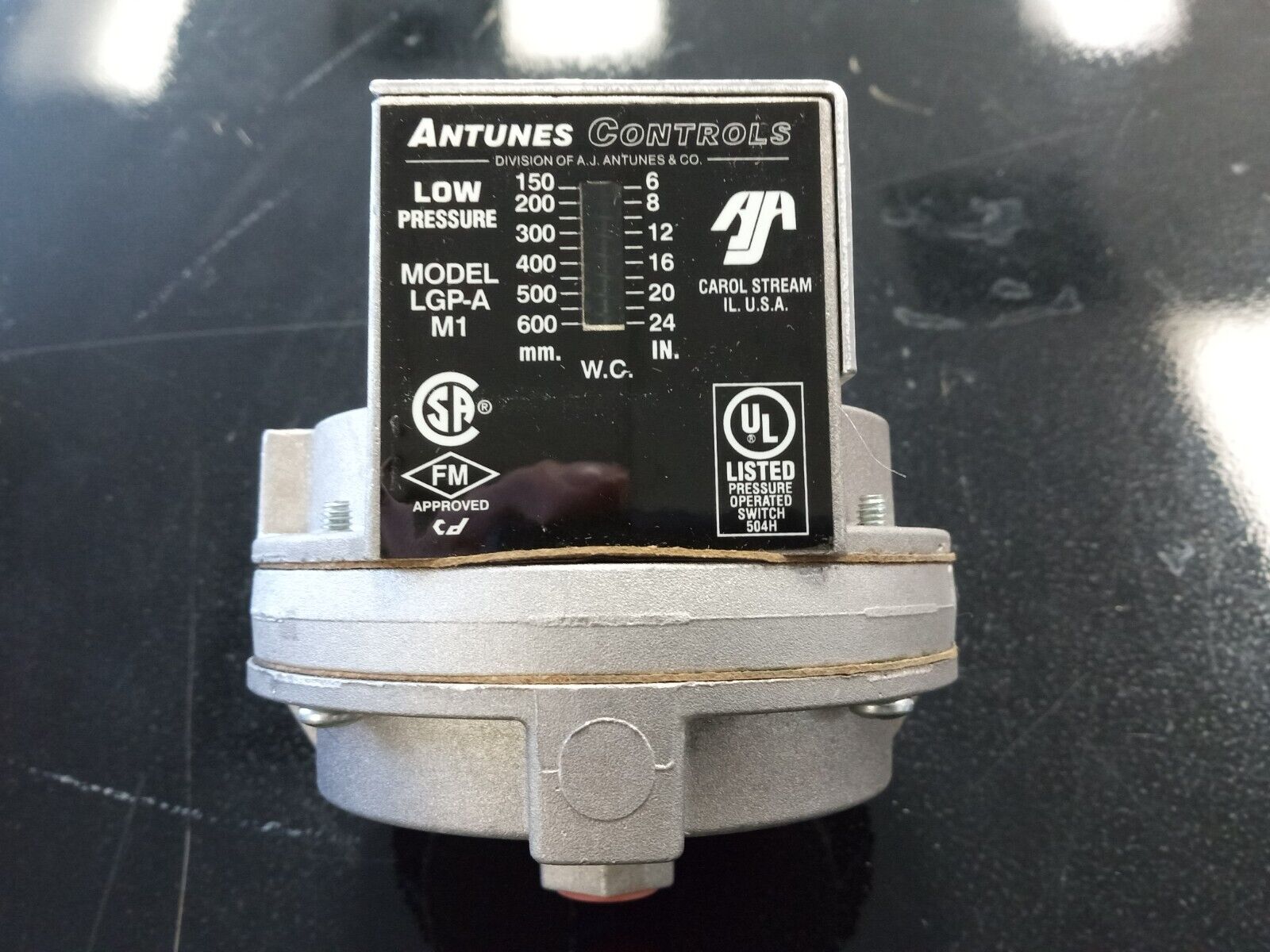 Antunes Controls Low Pressure Switch LGP-A NEW, NO BOX 6-24\
