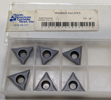 Qty 6 North American Carbide Inserts TPGH432 Grade: NA111TN picture
