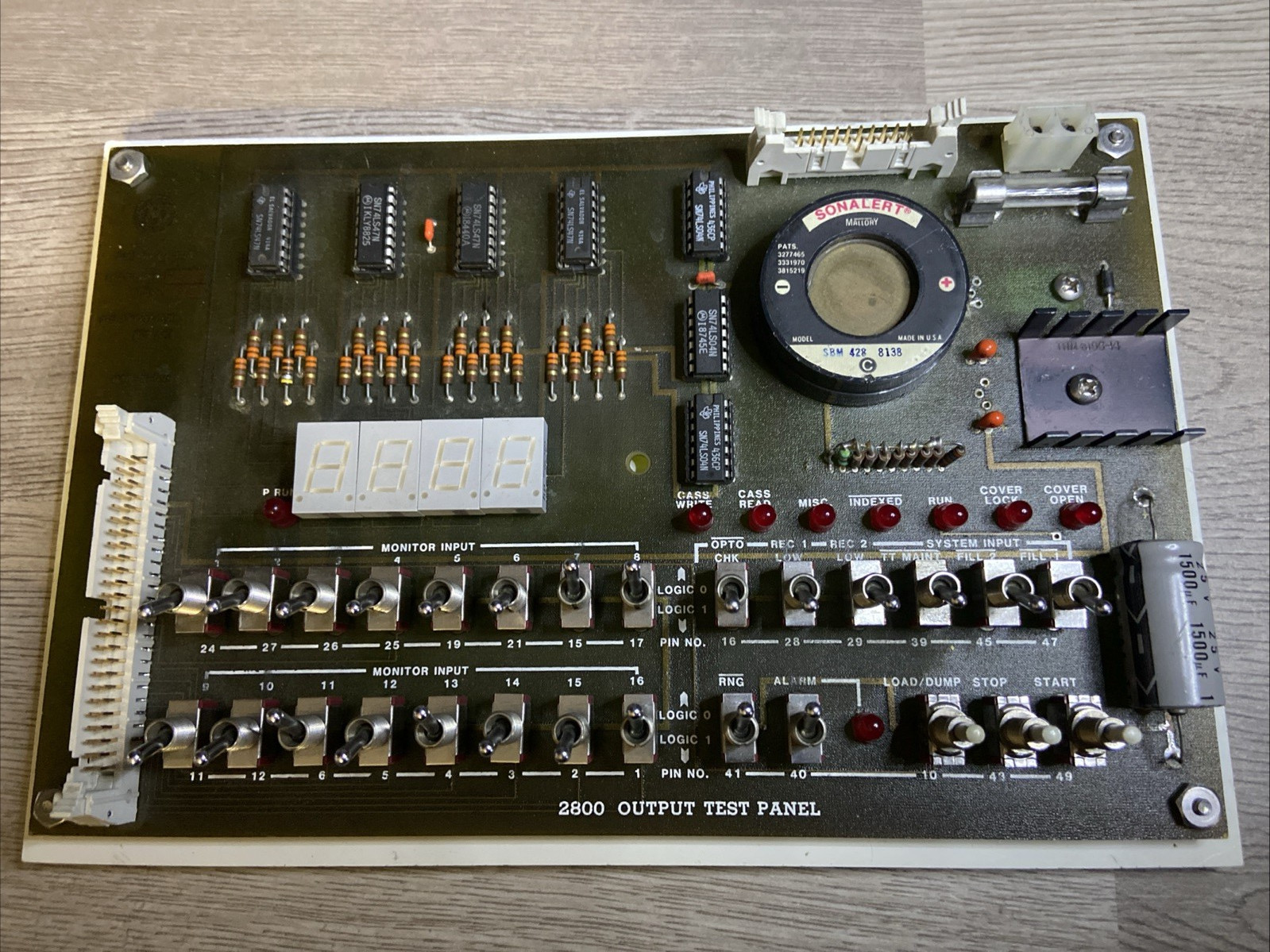 FSI 2800 Output Test Panel P/N 290047-200 Rev AX2 Semiconductor Equipment PCB FSI 2800 Output Test Panel P/N 290047-200 Rev AX2 Semiconductor Equipment PCB
