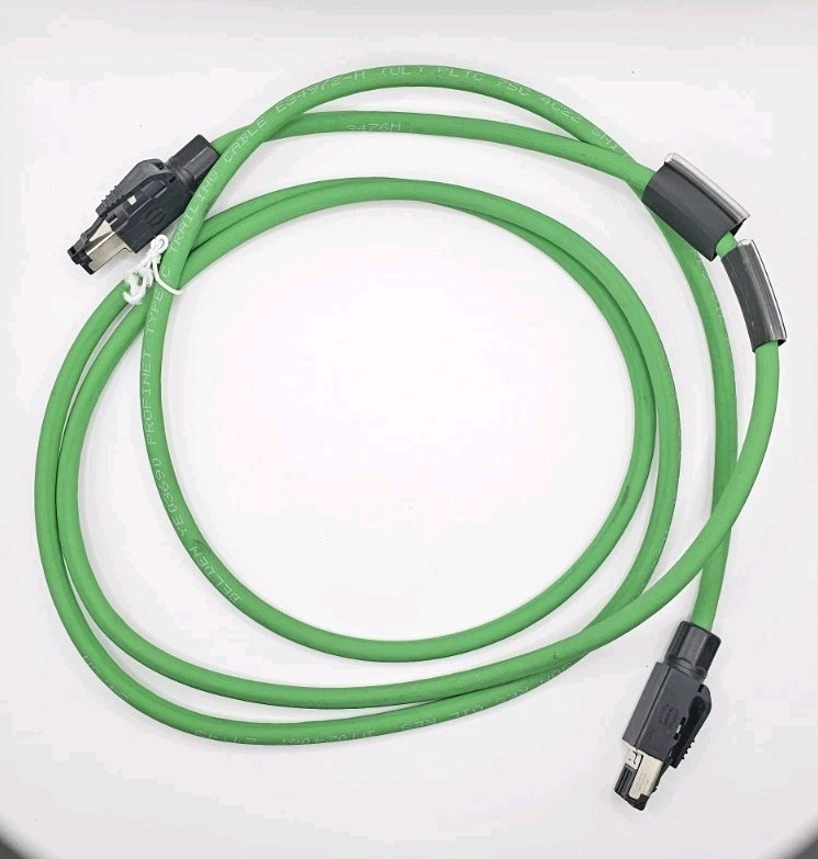 Belden 0985 S4742 502/2M Cat5e Ethernet Cable RJ45 Shielded 2M Green New Belden 0985 S4742 502/2M Cat5e Ethernet Cable RJ45 Shielded 2M Green New