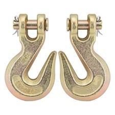 2Pcs 5/16 Inch 70 Forged Alloy Steel Clevis Chain Hooks picture