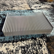 Large Aluminum Heat Sink -About  14”x 10.5”x 2.5”  9Lbs.  #04 picture