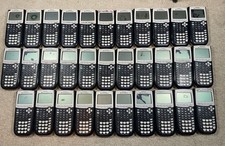 Texas Instruments TI-84 Plus Graphing Calculator Lot of 32 For Parts or Repair picture