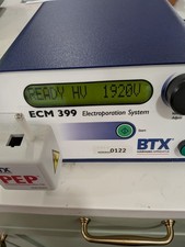 BTX ECM 399 Electroporation System Complete Working unit with PEP Cuvette Holder picture