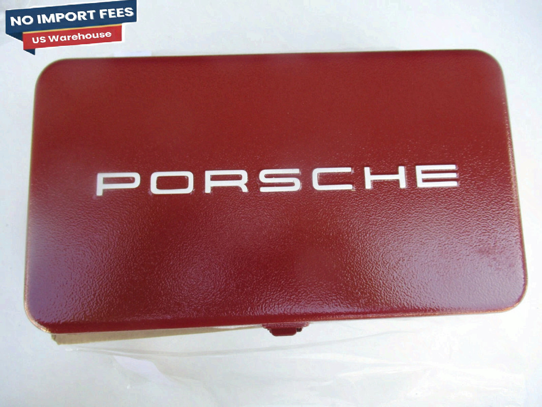 Porsche Classic Combination Wrench Set W/ Enameled Steel Case PCG19501100 Porsche Classic Combination Wrench Set W/ Enameled Steel Case PCG19501100