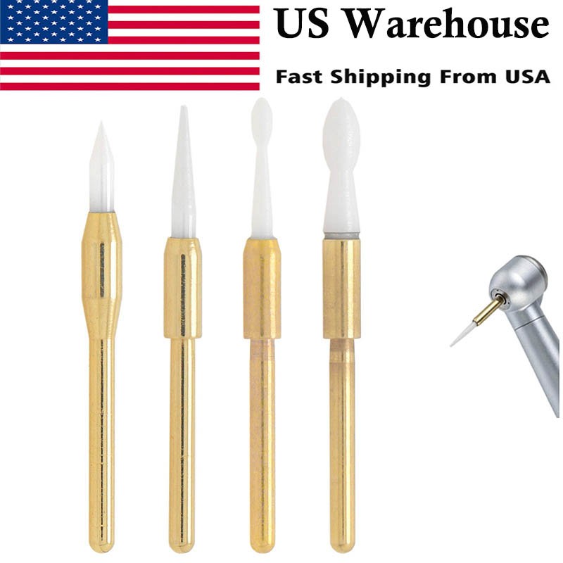 4PCS Dental Surgical Ceramic Soft Tissue Trimmer Bur for Gingivectomy FG 4PCS Dental Surgical Ceramic Soft Tissue Trimmer Bur for Gingivectomy FG