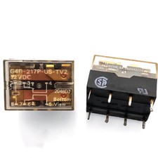 2PCS G4D-217P-US-TV2 12VDC 8Pins Power Relay Used picture